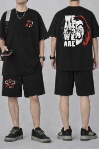 Premium Drop Shoulder T-Shirt & Pant Combo